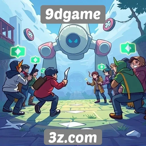 Interatividade e comunidade no site 9dgame