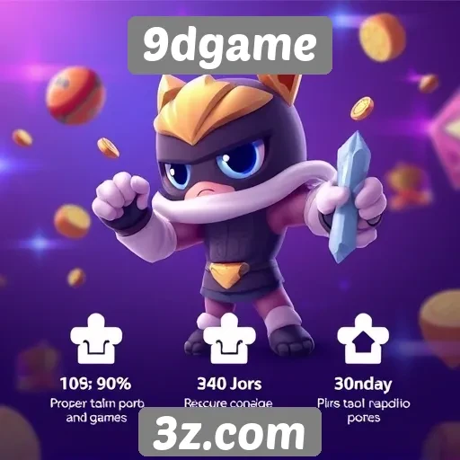 Sistemas de recompensas no 9dgame atraem novos usuários