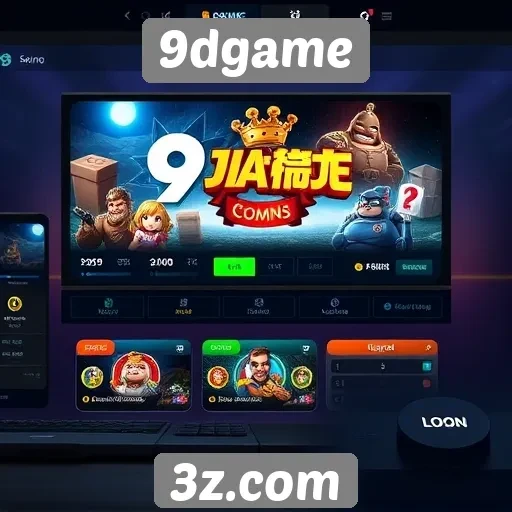 Avaliação da interface do usuário no 9dgame