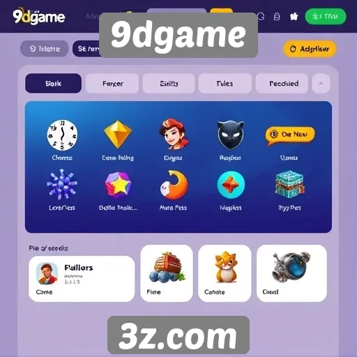 Melhorias na interface do usuário do 9dgame atraem novos usuários