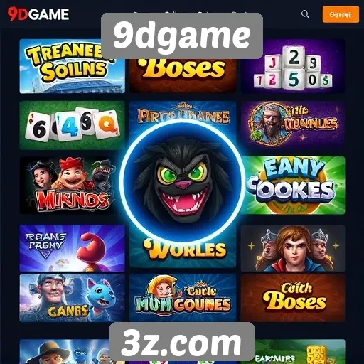 9dgame oferece variedade de jogos para diferentes perfis