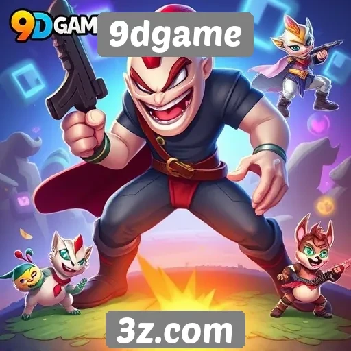 9dgame oferece ampla variedade de jogos online